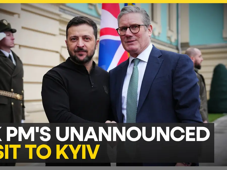 UK PM Starmer's first official visit to Kyiv since taking office
