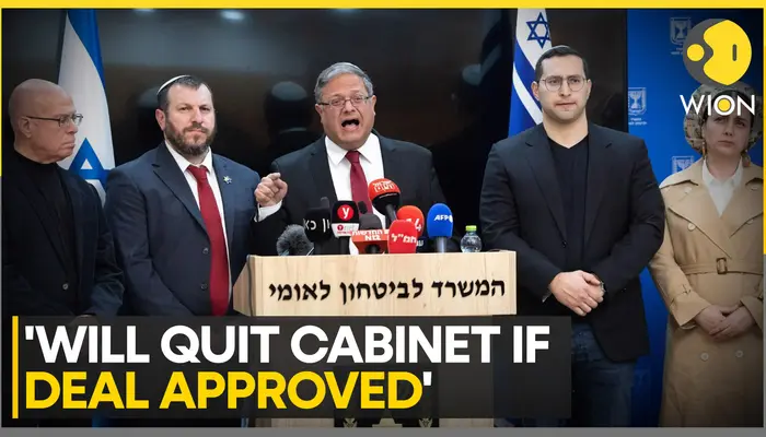 Israel-Hamas War: Ben Gvir says his party will quit if cabinet implements Gaza ceasefire deal