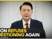 South Korea's Yoon Suk Yeol refuses to be questioned for second day in a row