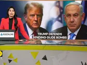 Donald Trump defends sending 2000-pound bombs to Israel