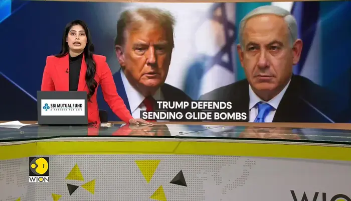 Donald Trump defends sending 2000-pound bombs to Israel