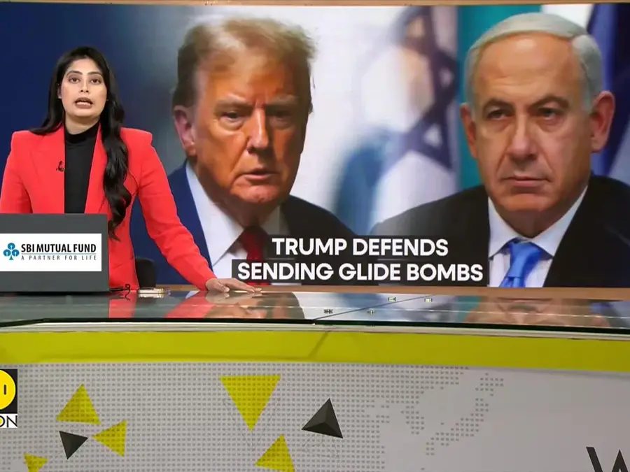 Donald Trump defends sending 2000-pound bombs to Israel