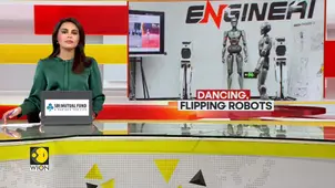 Dancing, flipping robots entertain crowd in China's Shenzhen