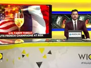 US tariff threat puts French champagne at risk