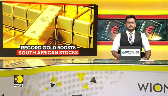 Gold's rally powers South African stocks to record