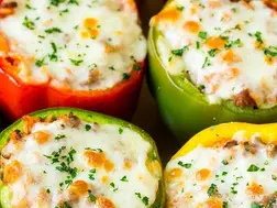 How to Make Cheese-Stuffed Bell Peppers in 6 Steps
