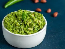 How To Make Maharashtrian Green Chilli Thecha In 10 Minutes