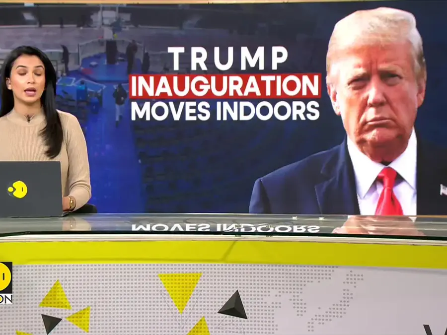 US President-elect Donald Trump moves inauguration indoors