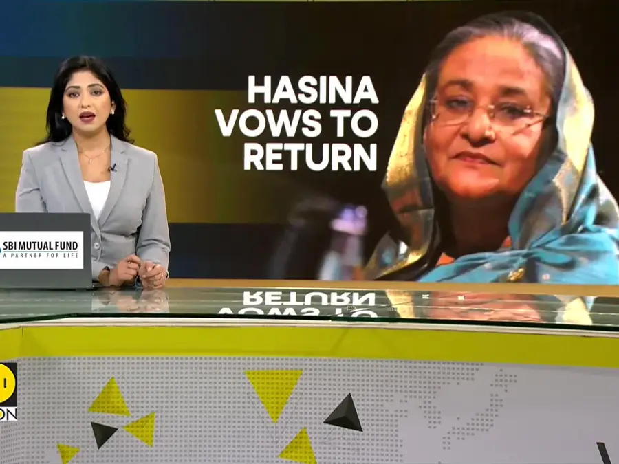 Bangladesh: 'I shall return, that's why Allah kept me alive', Sheikh Hasina vows to return