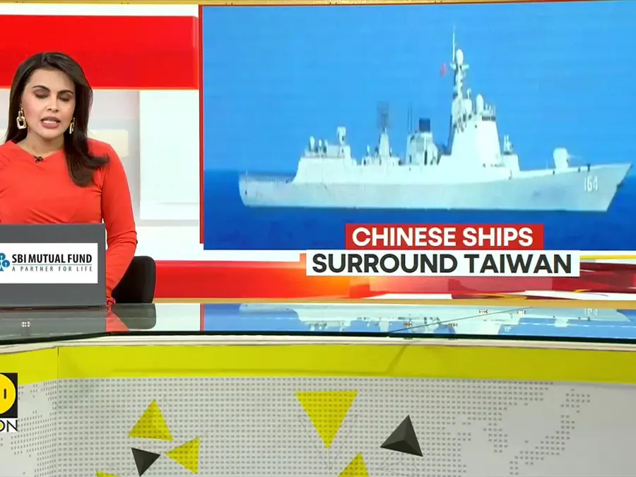 Taiwan releases rare footage of Chinese military drones and ships