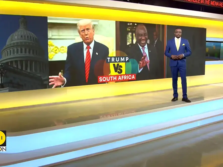 US President Trump's feud with South Africa escalates