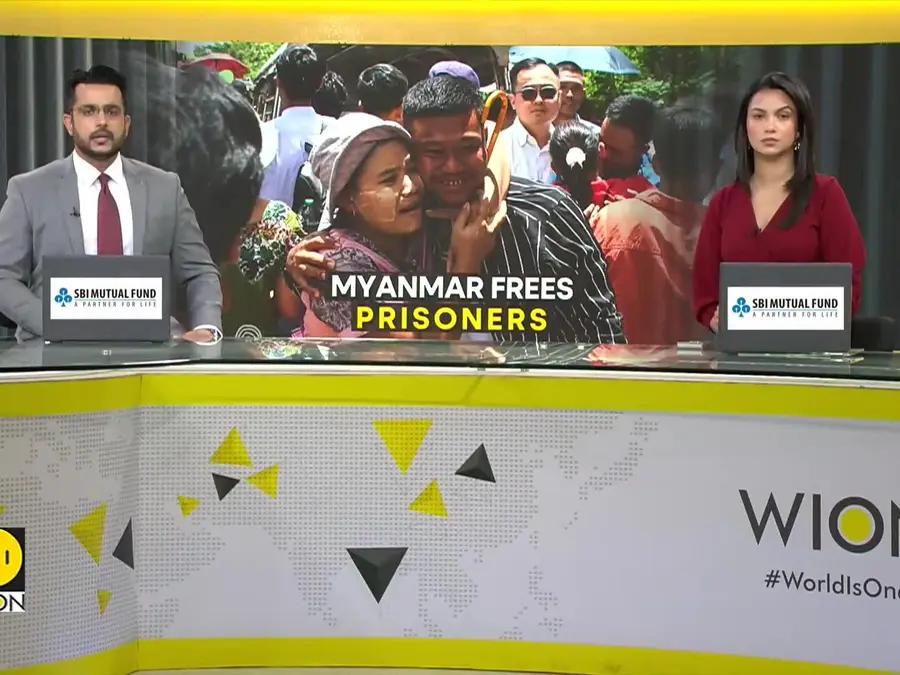 Myanmar grants amnesty and frees around 4,900 prisoners to mark traditional New Year