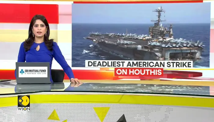 US-Houthi war: protests in Yemen after US strikes Yemeni port