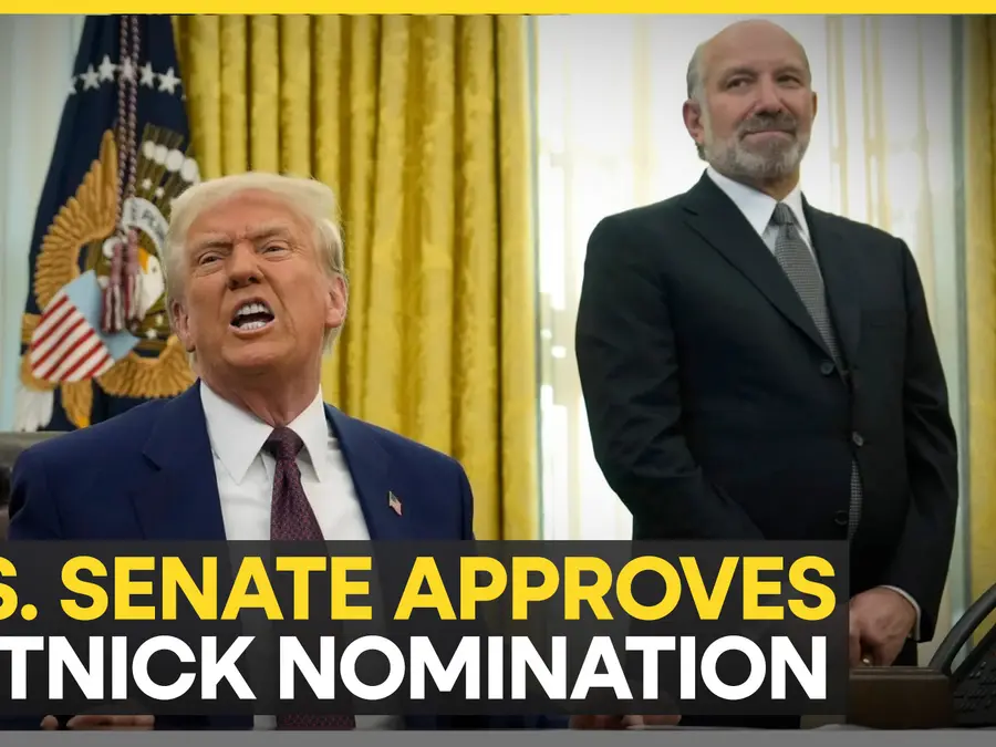 Trump ally Howard Lutnick confirmed as new commerce secretary