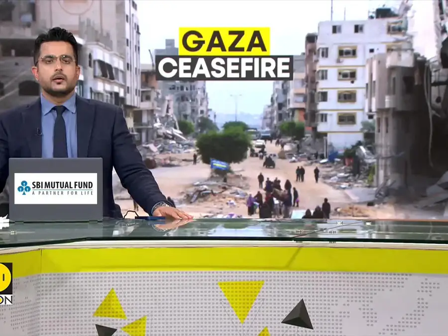 Gaza ceasefire: Gazans take to streets to celebrate