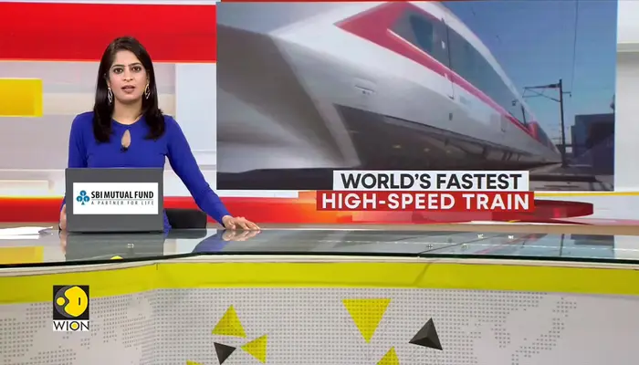 World’s fastest high-speed train begins testing
