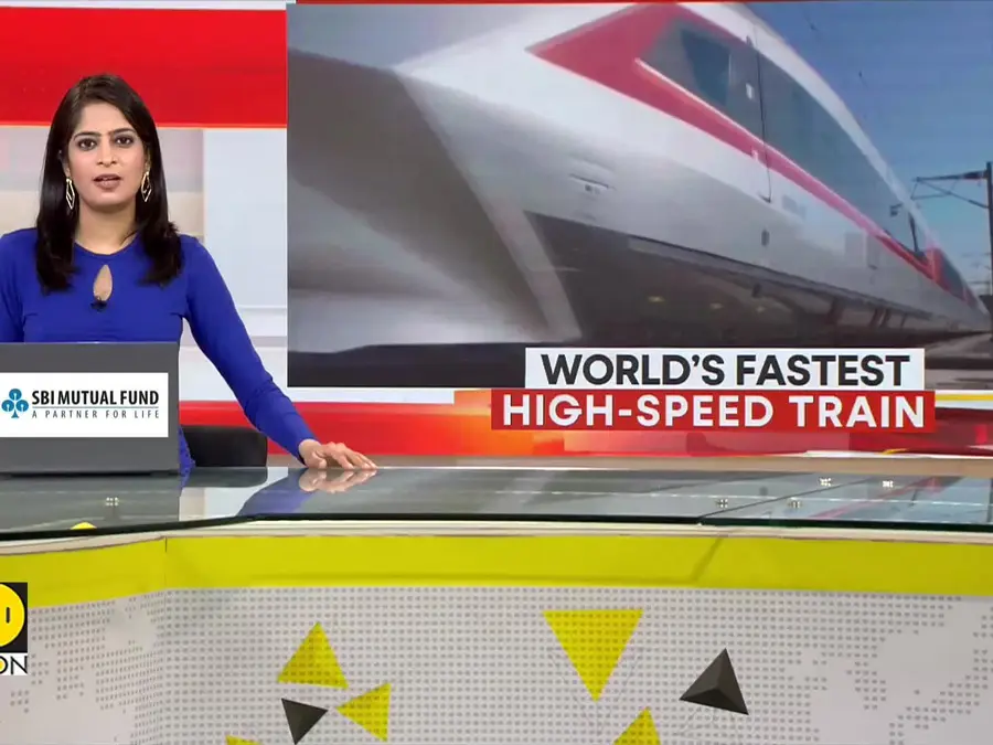 World’s fastest high-speed train begins testing
