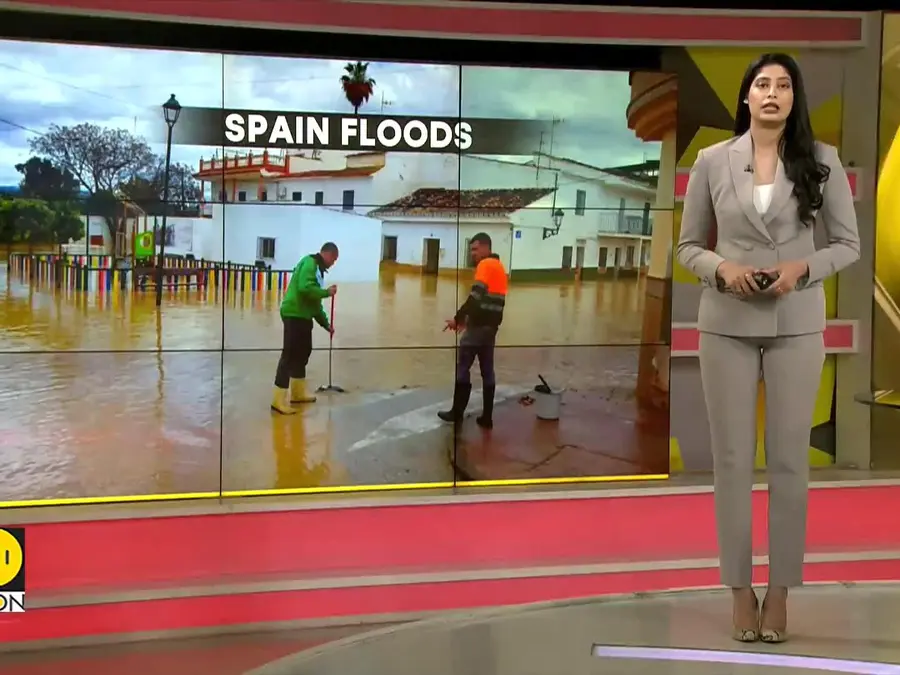 Heavy rains hit Spain, causing flooding and evacuations