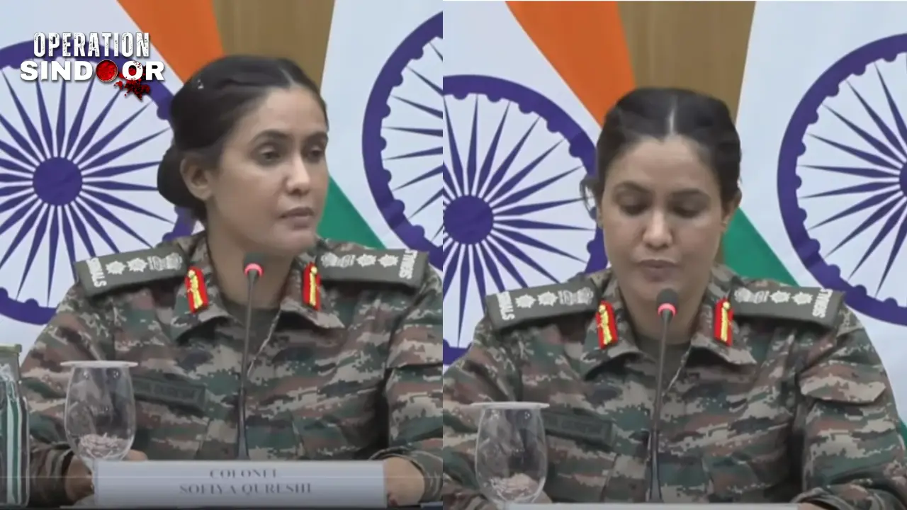 Colonel Sofiya Qureshi exposed Pakistan in India's press briefing