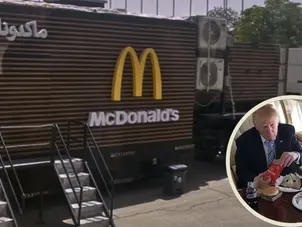 Happy meal, happy Trump: Saudi Arabia rolls out mobile McDonald's for Trump's McCravings | WATCH