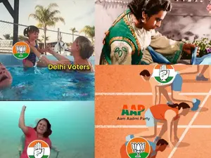 Delhi Election Results 2025: BJP's dramatic lead over AAP, Cong sparks meme fest. Here are our favourites