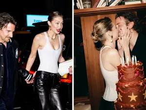 Seals it with a kiss! Gigi Hadid and Bradley Cooper make their relationship Instagram official