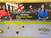 Georgia Political Unrest: Pro-EU Protests Continue Outside Georgian Parliament