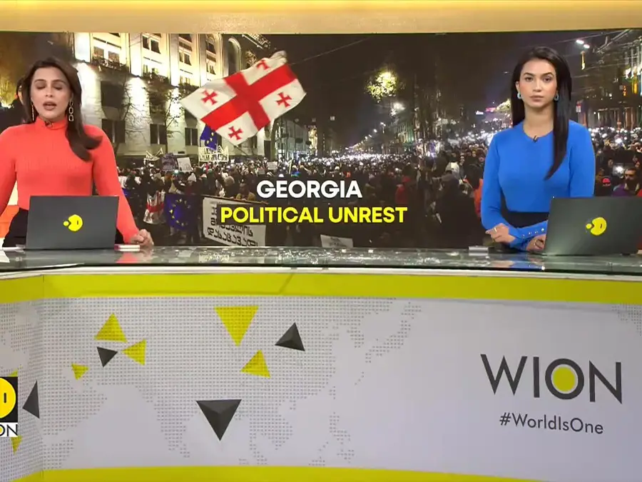 Georgia Political Unrest: Pro-EU Protests Continue Outside Georgian Parliament