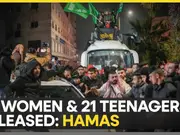 Israel-Hamas ceasefire deal: Prisoners released as part of swap deal for Israeli hostages