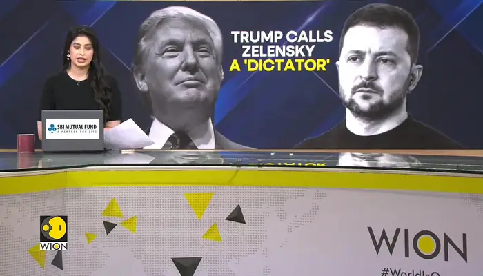 Donald Trump says Zelensky 'dictator' without elections as feud escalates over peace talks