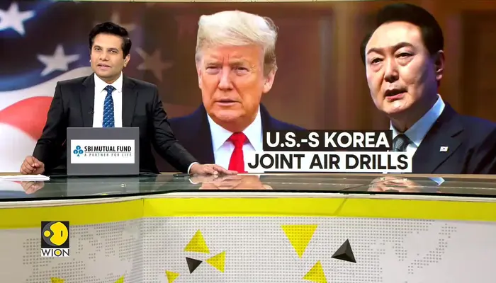 South Korea military air drills with the US to deter North Korean military threats