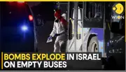 Three buses explode in central Israel