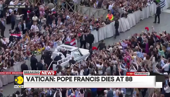 Breaking: Pope Francis dies at 88 at his residence in the Vatican's Casa Santa Marta