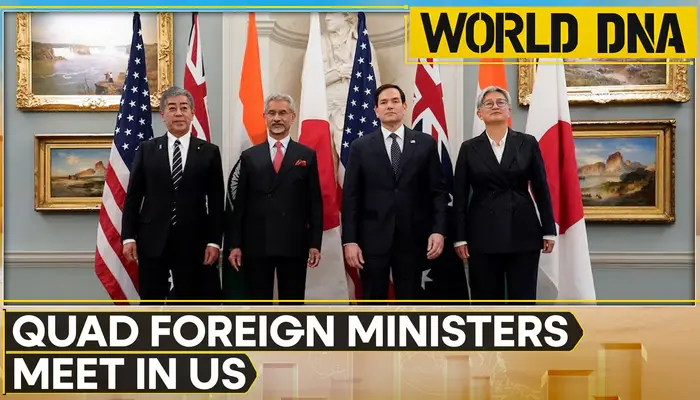 Quad foreign ministers meet in Washington US