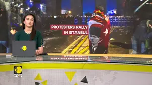 Thousands rally in Istanbul to protest arrest of Mayor Imamoglu