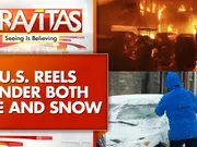 As fresh wildfire breaks out in California, rare storm grips Texas, Florida, Louisiana