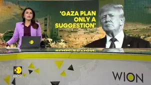 Was recommending idea: Trump on Gaza plan
