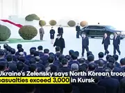 Zelensky Alleges Massive North Korean Casualties In Ukraine War