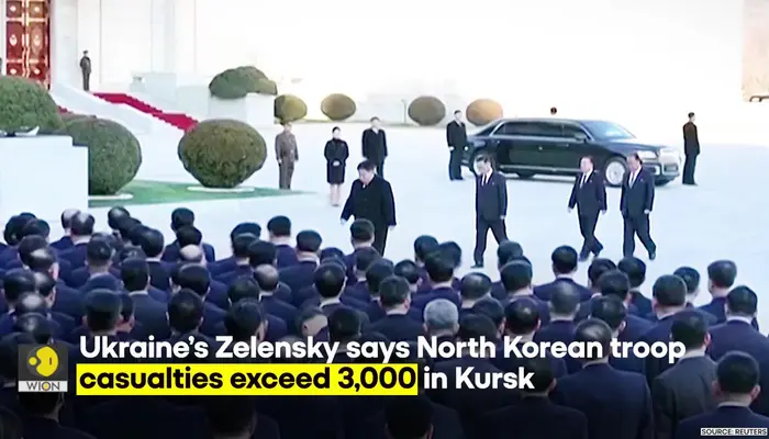 Zelensky Alleges Massive North Korean Casualties In Ukraine War