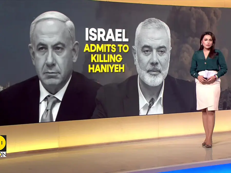 Israel-Hamas War: Israel Acknowledges It Killed Ex-Hamas Leader Haniyeh