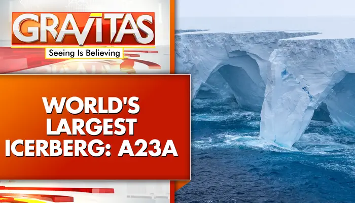 A23a: Giant Iceberg on collision course with Island, threatening penguins and seals