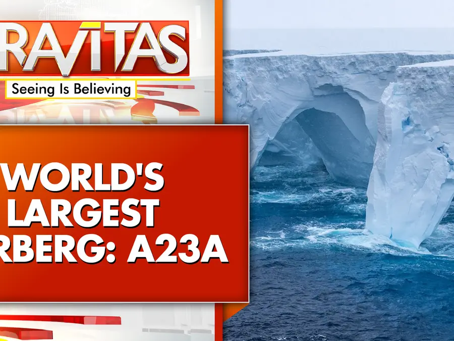 A23a: Giant Iceberg on collision course with Island, threatening penguins and seals