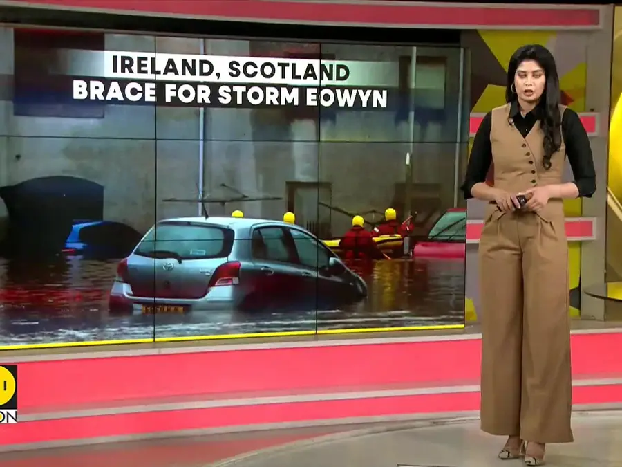 Storm 'Eowyn' to hit Ireland and Scotland