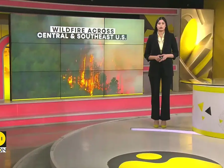 Wildfires rage across Carolinas & New Jersey, evacuations ordered