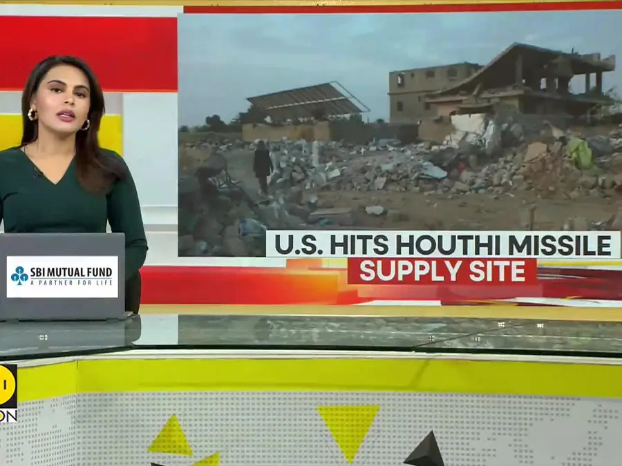 US hits Houthi missile supply site in Yemen