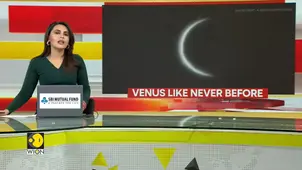Venus like never before. Rare celestial crescent dazzles UAE skies