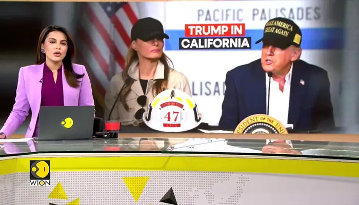 Los Angeles wildfires: US President Trump lambasts FEMA