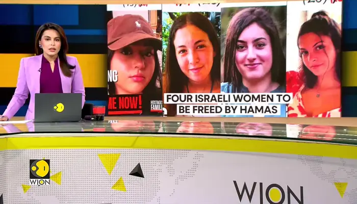 Hamas releases list of four Israeli women hostages to be freed under ceasefire deal