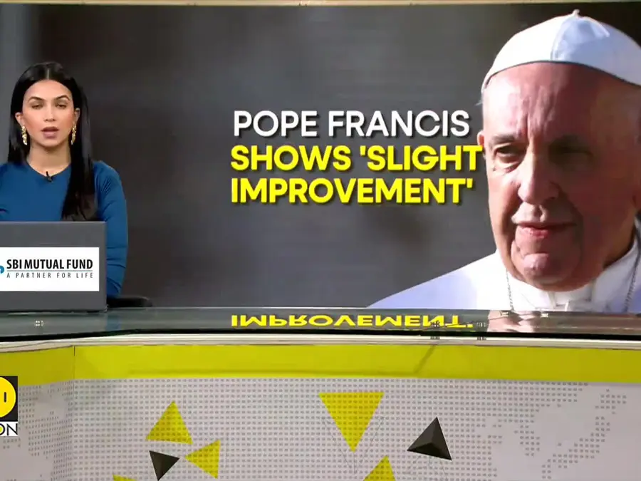 Pope Francis critical but showing ‘slight improvement’: Vatican
