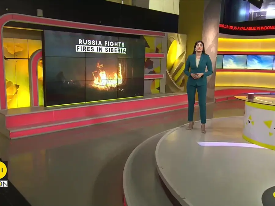 Massive wildfires engulf Russia's Far East forests